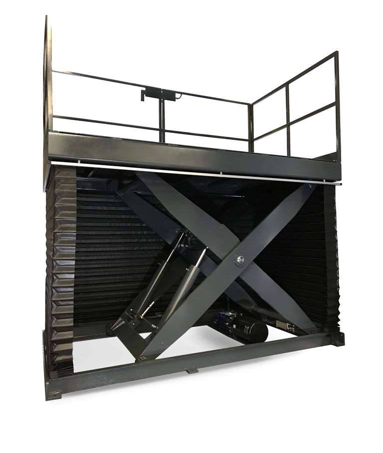 Plataforma elevadora simple tijera